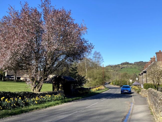 Car Driving on Matlock Street